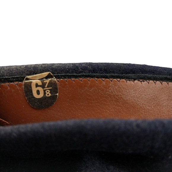 Vintage American Legion Cap Seattle WA Navy Blue Wool Hat Size 6 7/8 - Picture 7 of 7